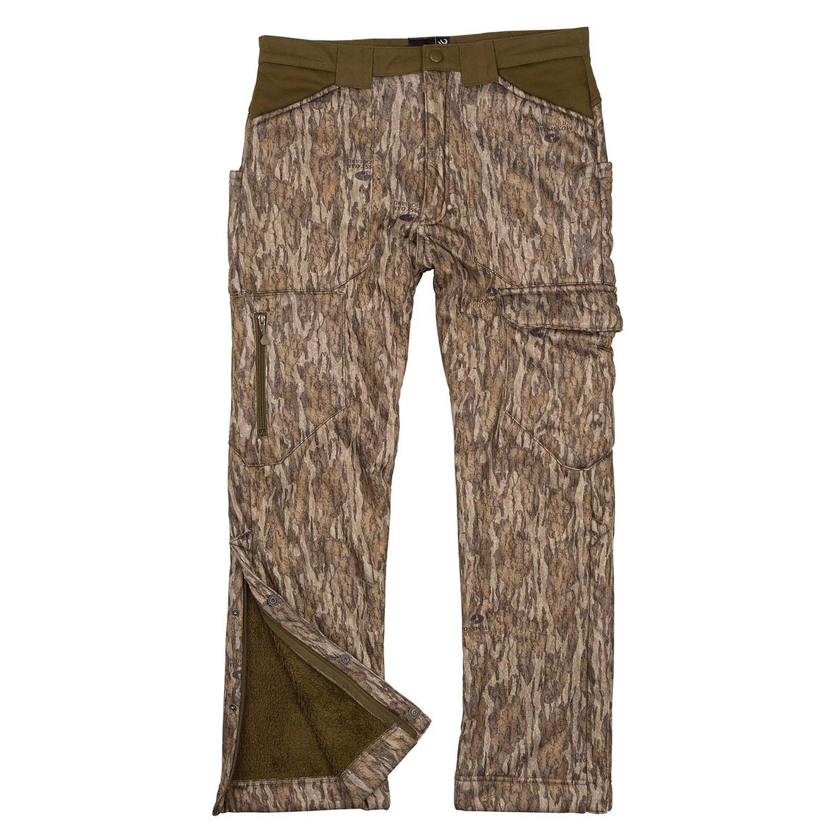 Browning High Pile Pant Back Image in Mossy Oak Bottomland