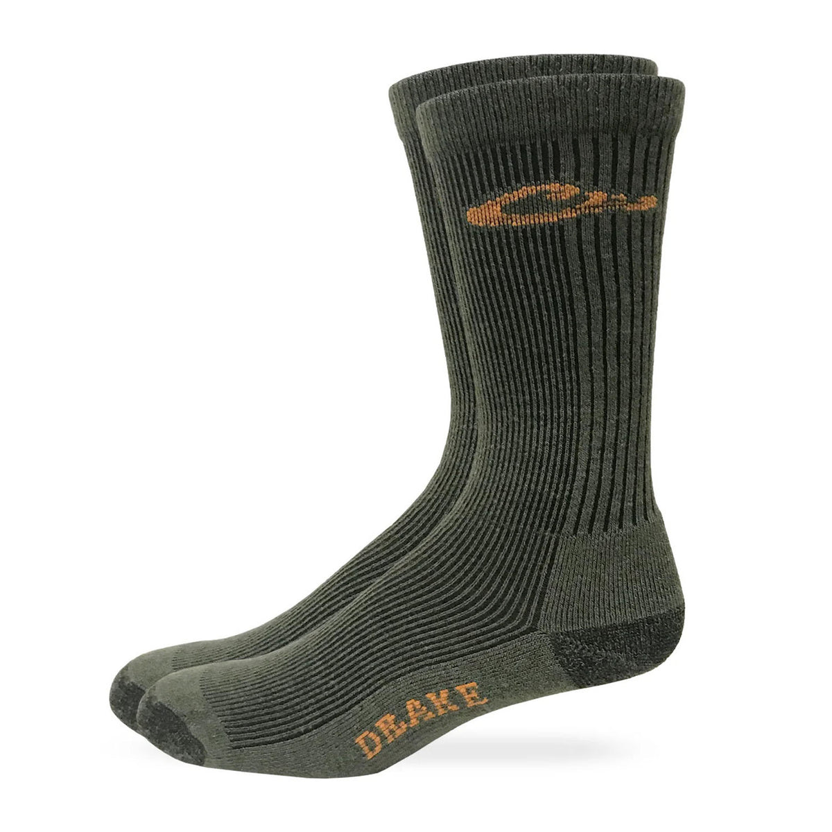 Drake Merino Wool Blend Crew - Olive