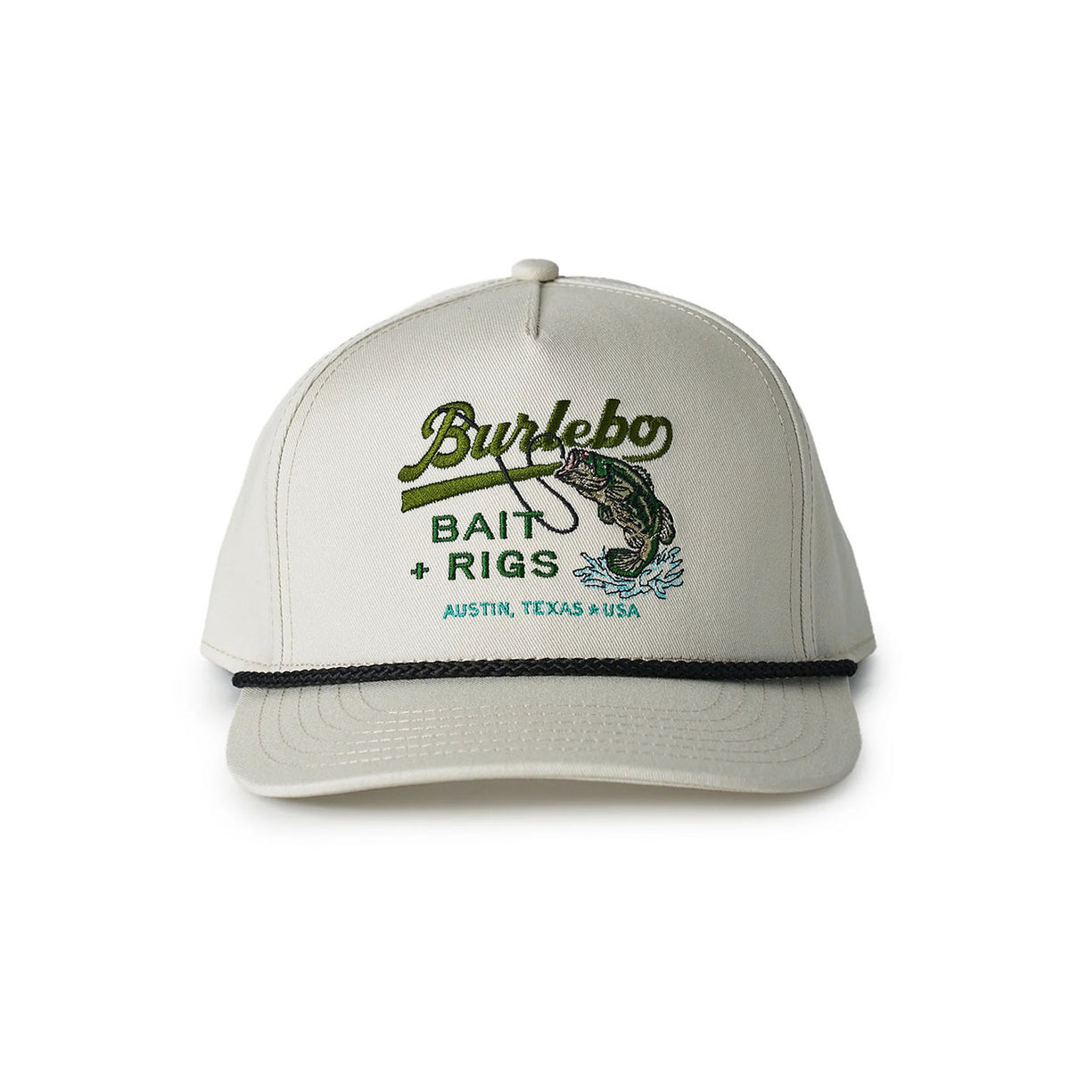 Image of the Burlebo Bait & Rigs Cap in Putty