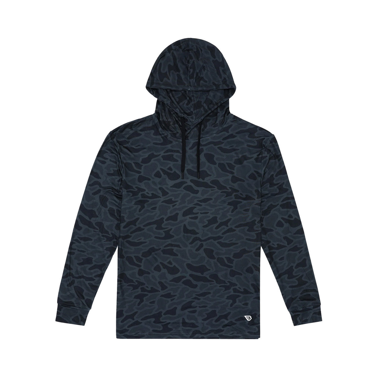 Burlebo Performance Hoodie Black Camo image