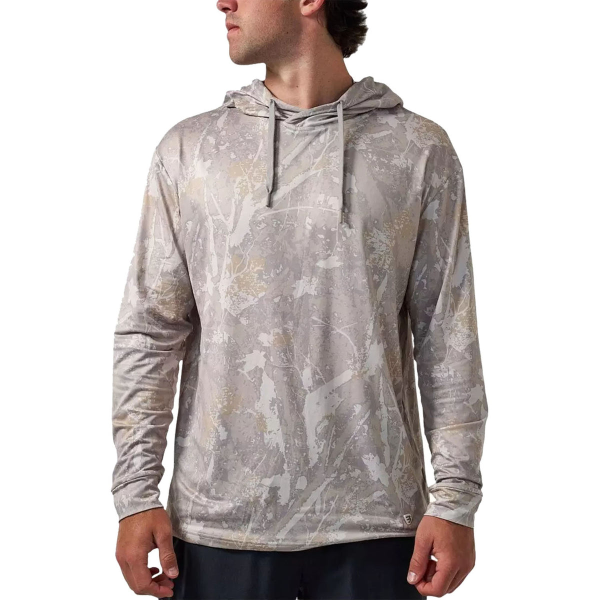 Image of the Burlebo Performance Hoodie in Drifter Camo