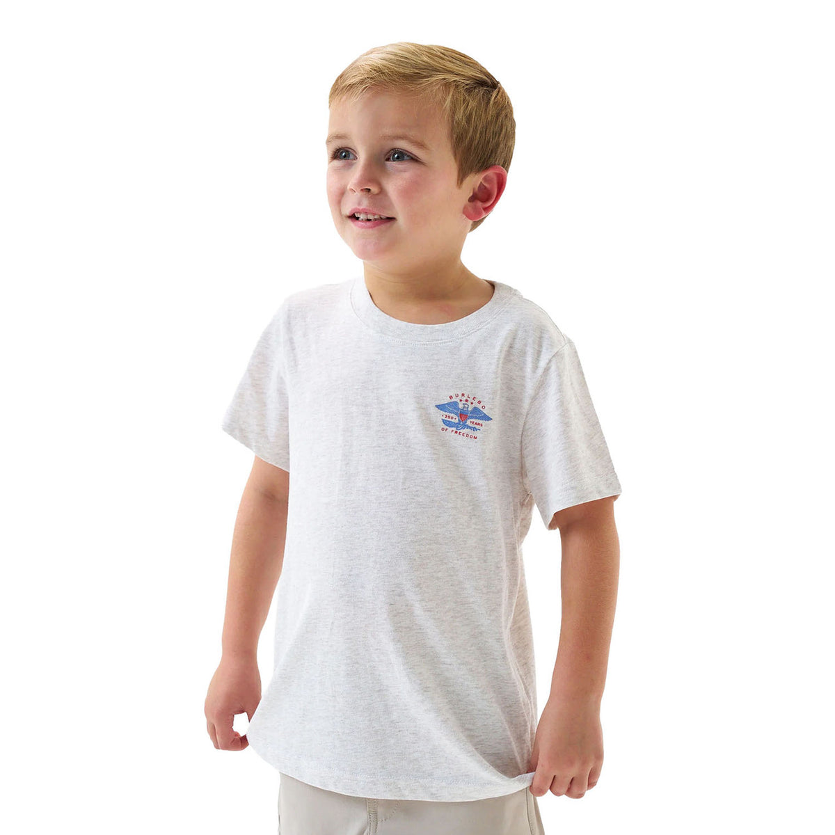 Front image of the Burlebo Youth Old School Duck Hunt Short Sleeve.