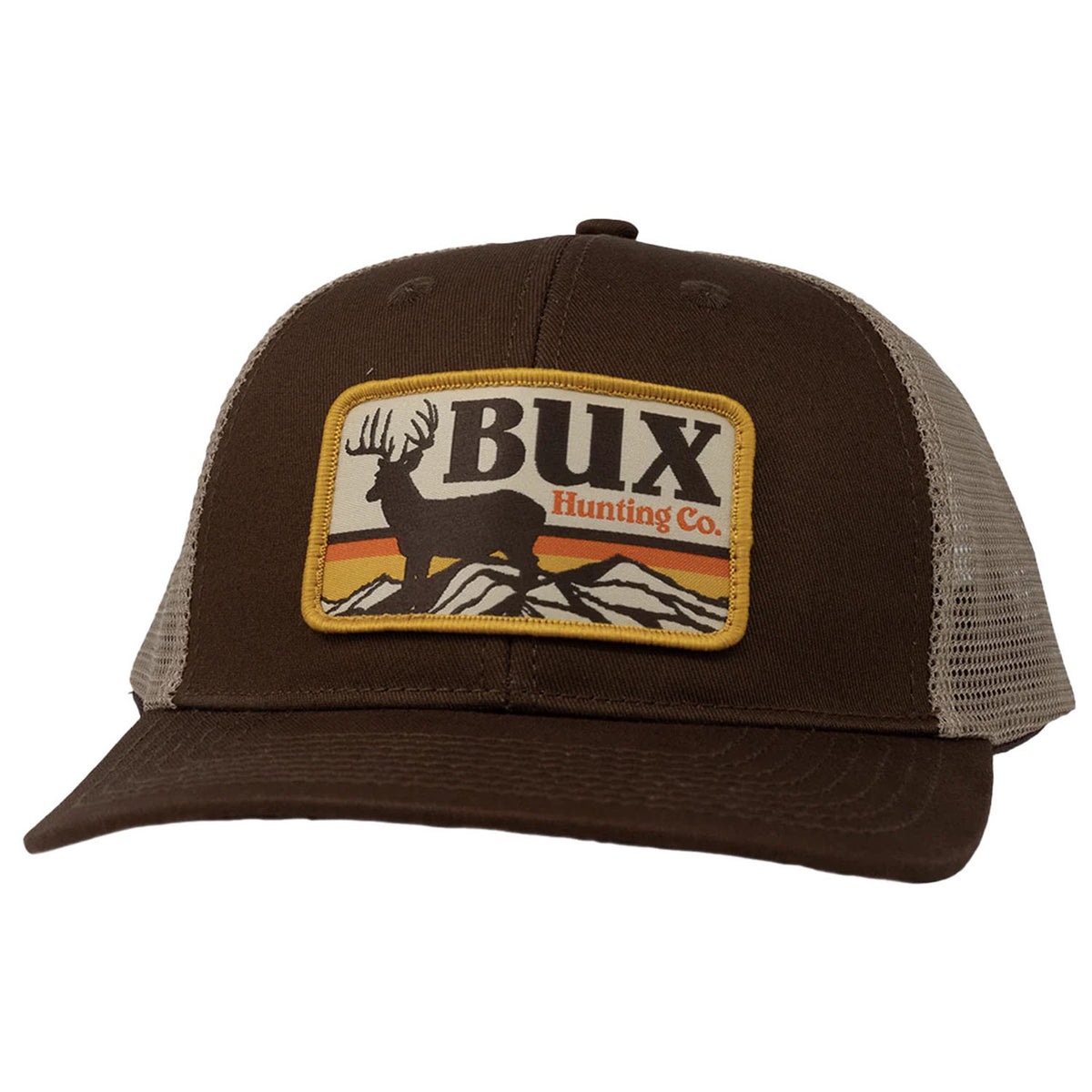 BUX Deer Patch Hat in Brown