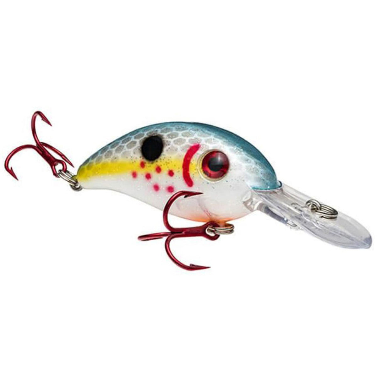 Strike King Slab-Hammer M3 Series Mini Crappie Crankbaits Image in Bleeding Sexy Shad