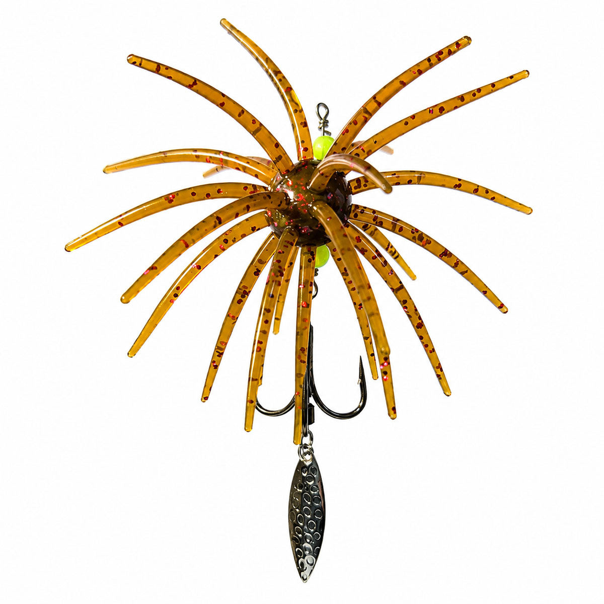 Head Hunter Lures JR's Spider Monkey Spin in Burnt Amber