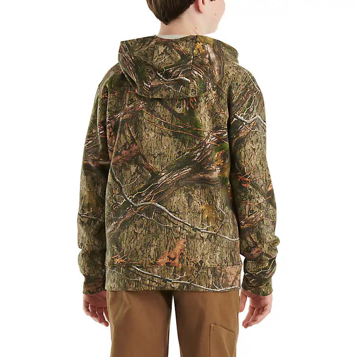 Carhartt Youth Long Sleeve Camo Graphic Sweatshirt Back Image