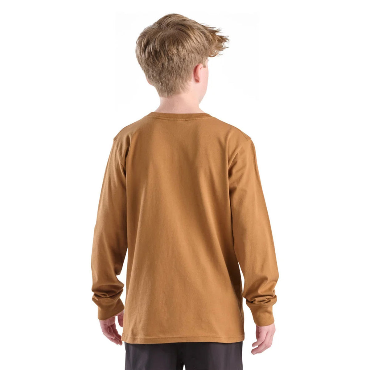 Carhartt Youth Long Sleeve Outdoor T-Shirt Back Image