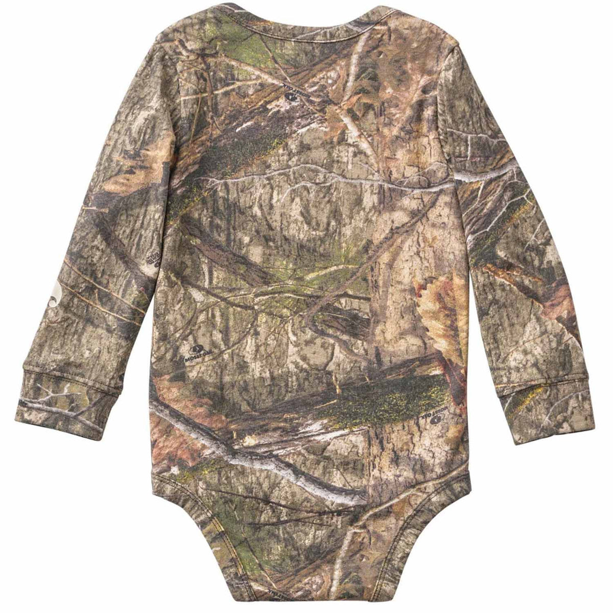 Back Image of the Carhartt Kids Infant Long Sleeve Deer Bodysuit.