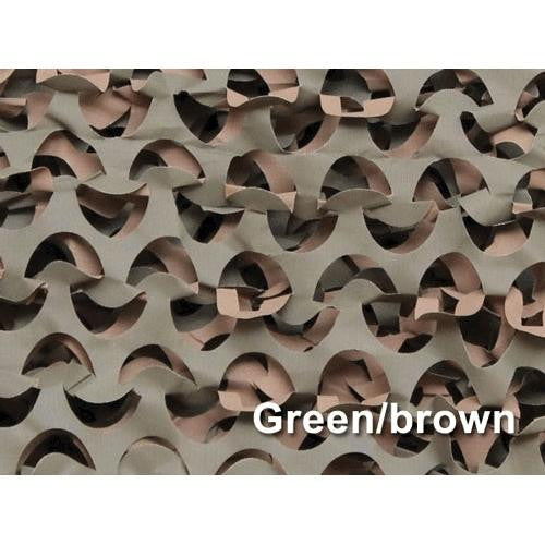 Camo Unlimited Tree Stand/Ground Cover, Green/Brown Netting
