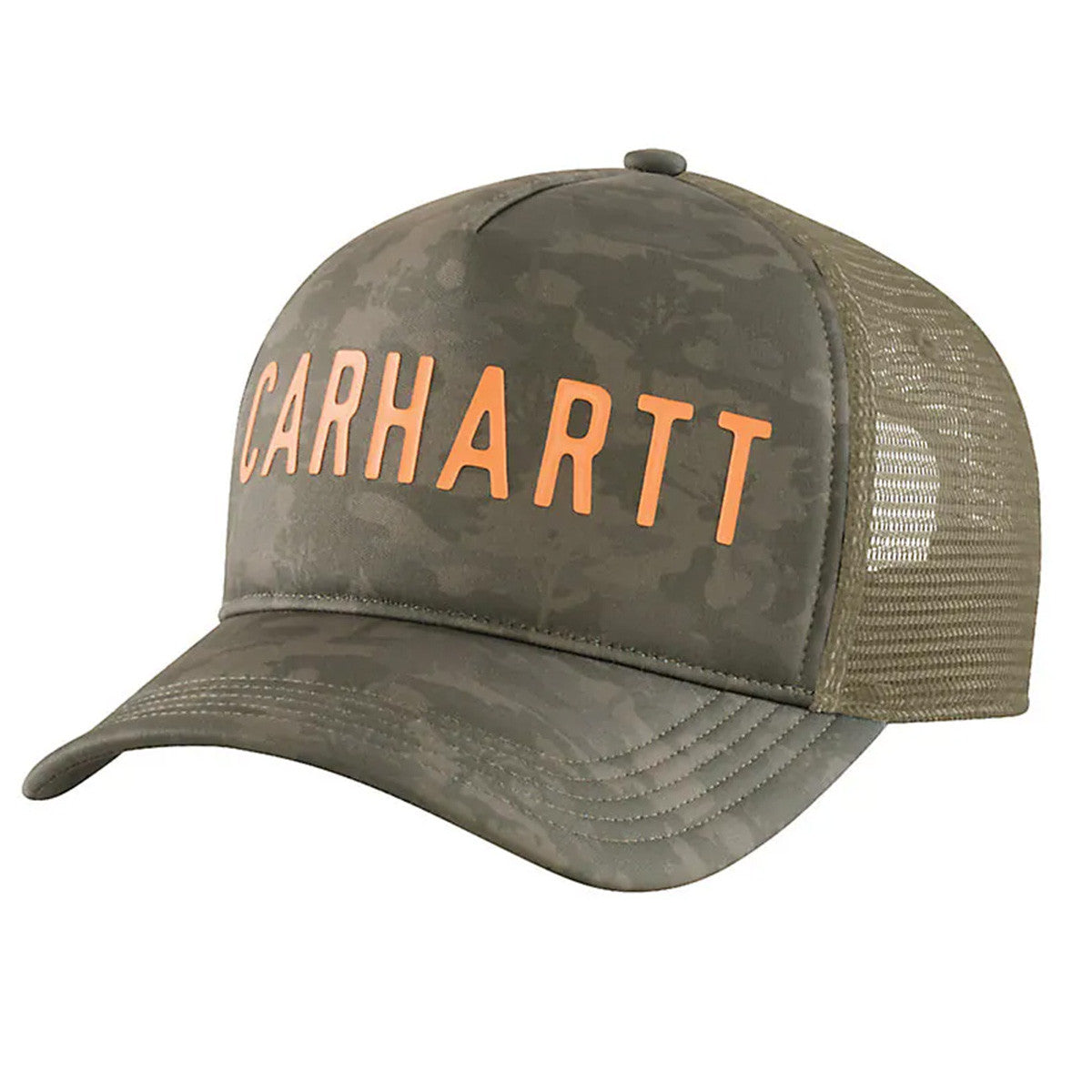 Trucker Camo Logo Graphic Cap Image