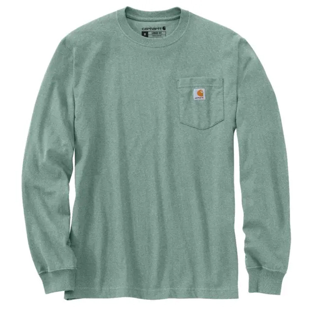Carhartt Men's Loose Fit Heavyweight Long-Sleeve Pocket C Graphic Tee Image