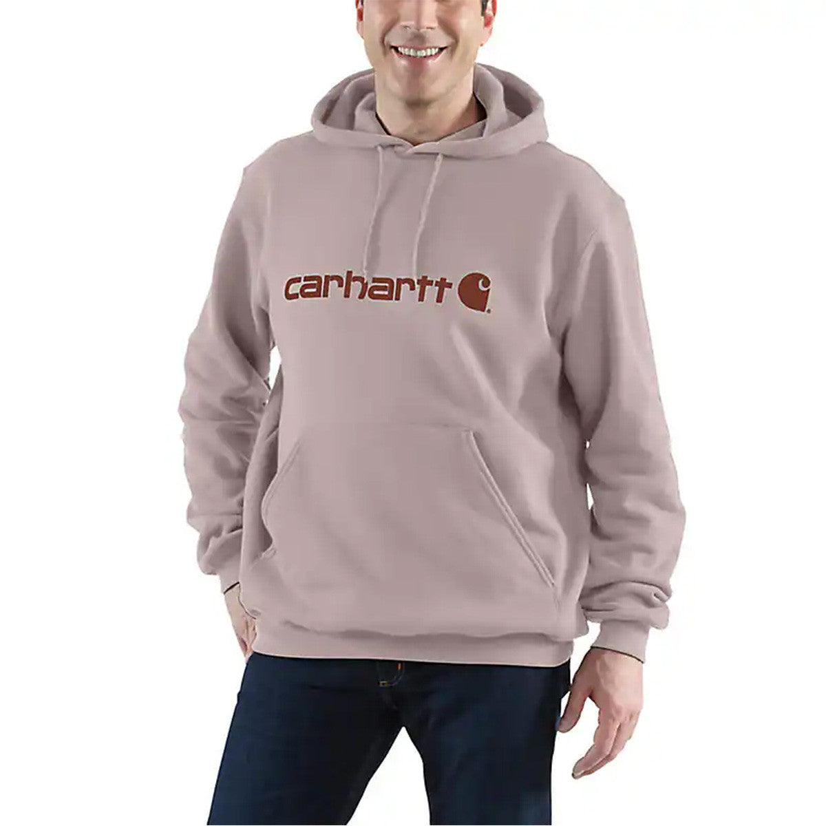 Carhartt Loose Fit Midweight Logo Graphic Sweatshirt Product Image Mink