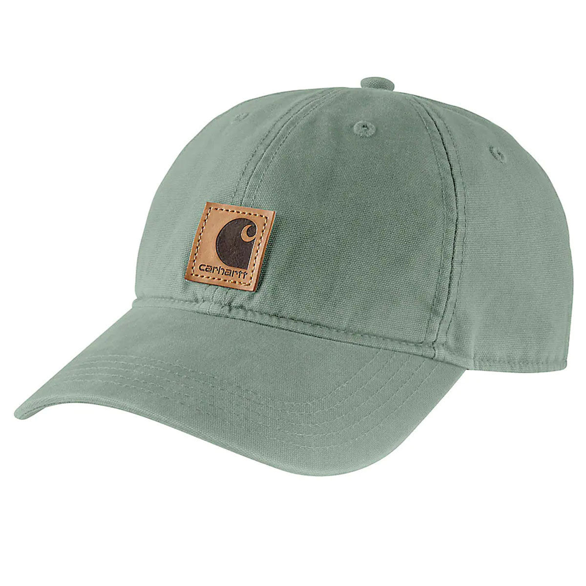 Carhartt Canvas Cap Image in Jade Mink