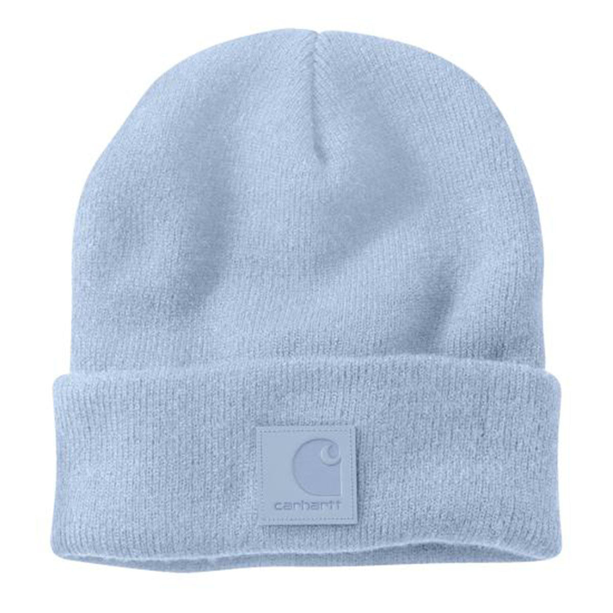 Carhartt Tonal Patch Beanie Image in Fog Blue