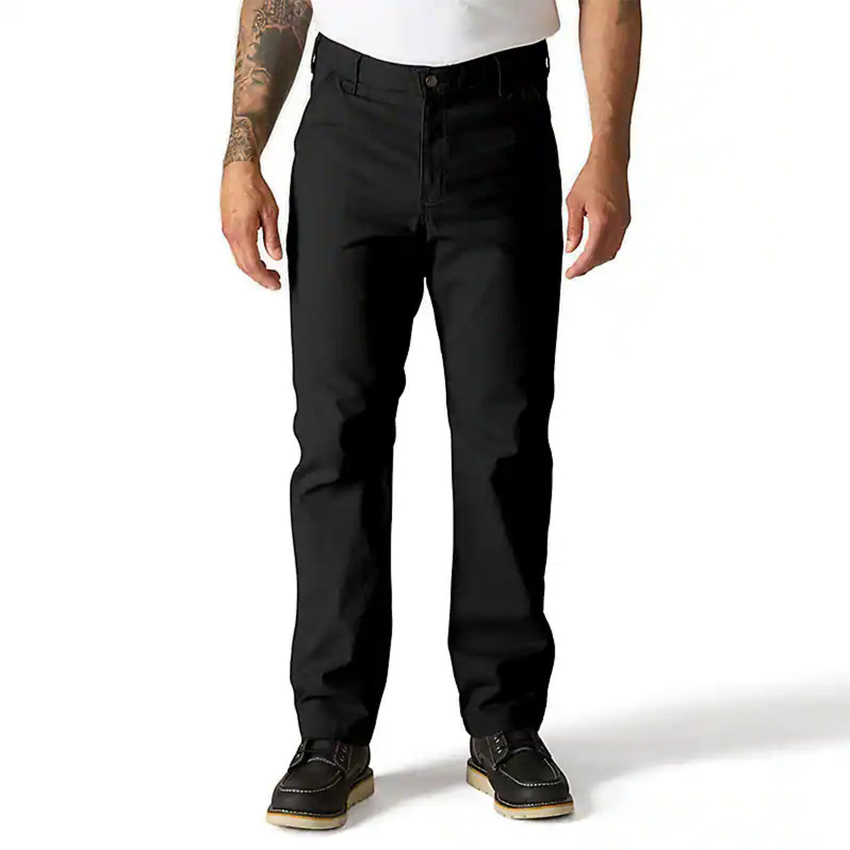 Image of the Carhartt Relaxed Straight Rigby Dungaree Pant in Black