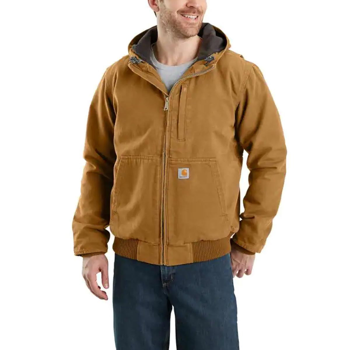 Carhartt Full Swing Armstrong Active Jacket image in Carhartt Brown