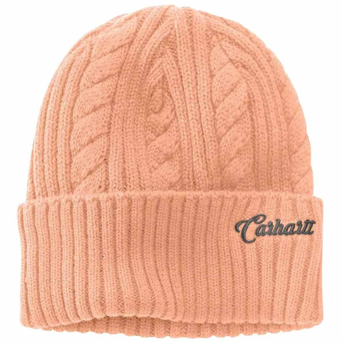 Carharttt Women's Rib Knit Fisherman Beanie Image Sunset