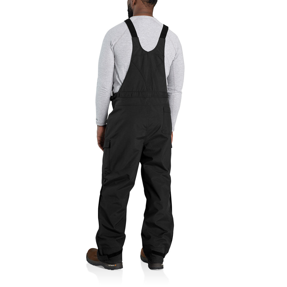 Carhartt Shoreline Storm Defender Heavyweight Bib Overalls Back Image