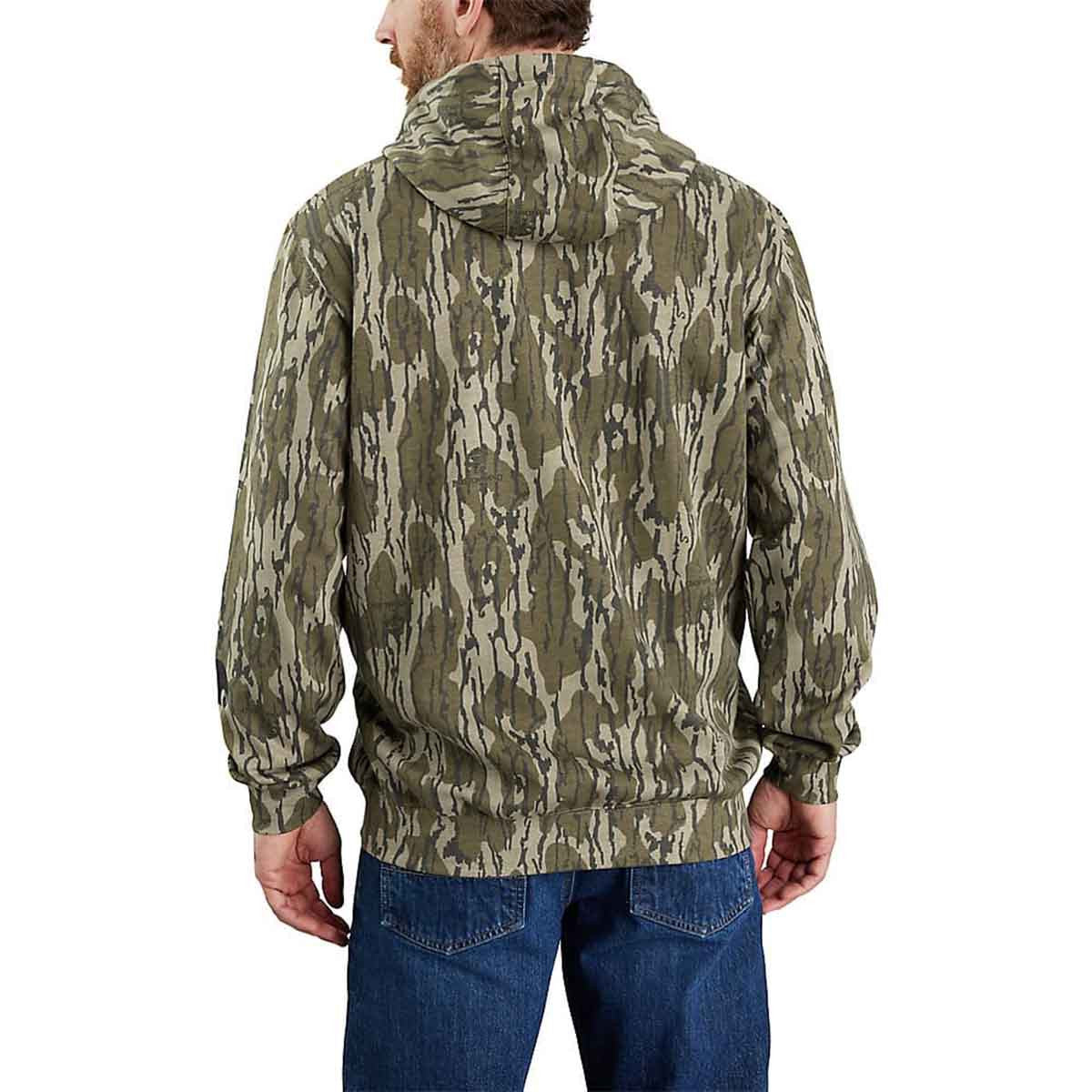 Carhartt Loose Fit Midweight Sleeve Graphic Camo Sweatshirt Back Image