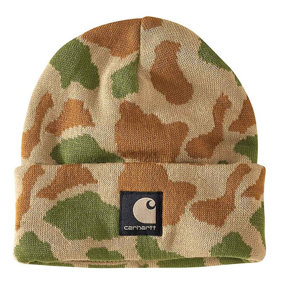 Knit Camo Beanie