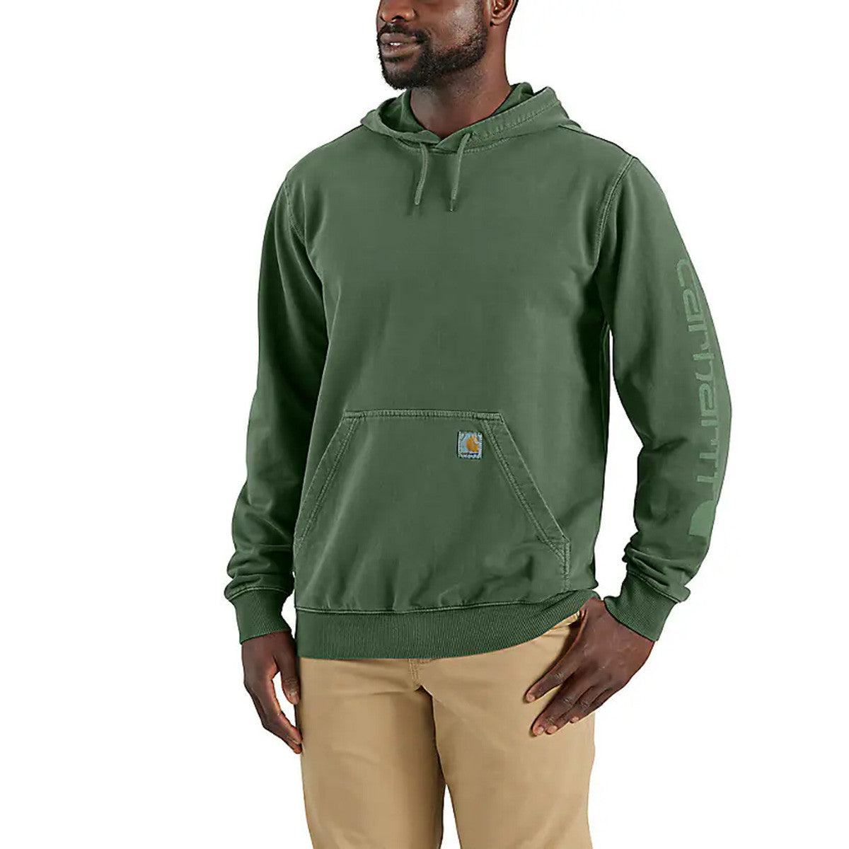Carhartt Relaxed Fit Midweight Garment Dyed Graphic Sweatshirt Image in Mountain View