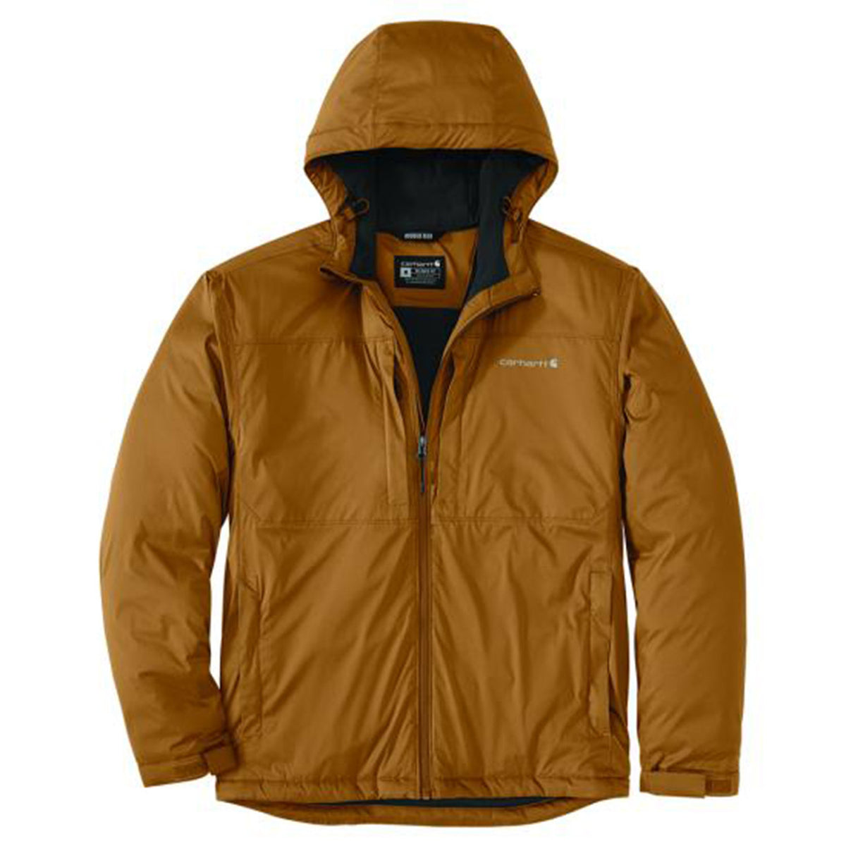 Carhartt Rugged Flex Relaxed Fit Lightweight Stretch Insulated Jacket image in Carhartt Brown