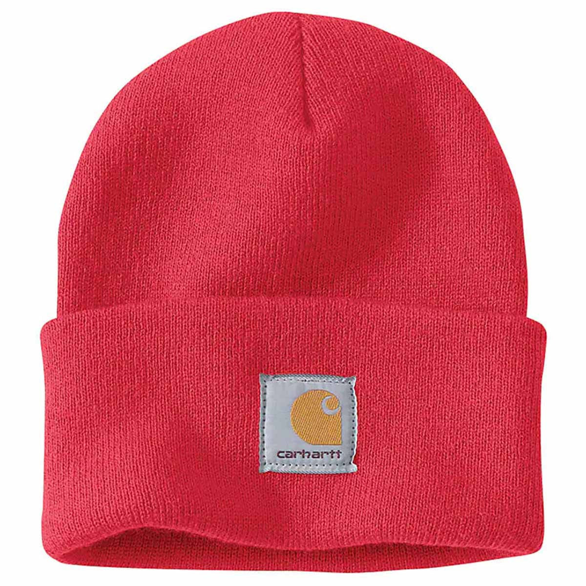 Carhartt Knit Cuffed Beanie Image in Bittersweet