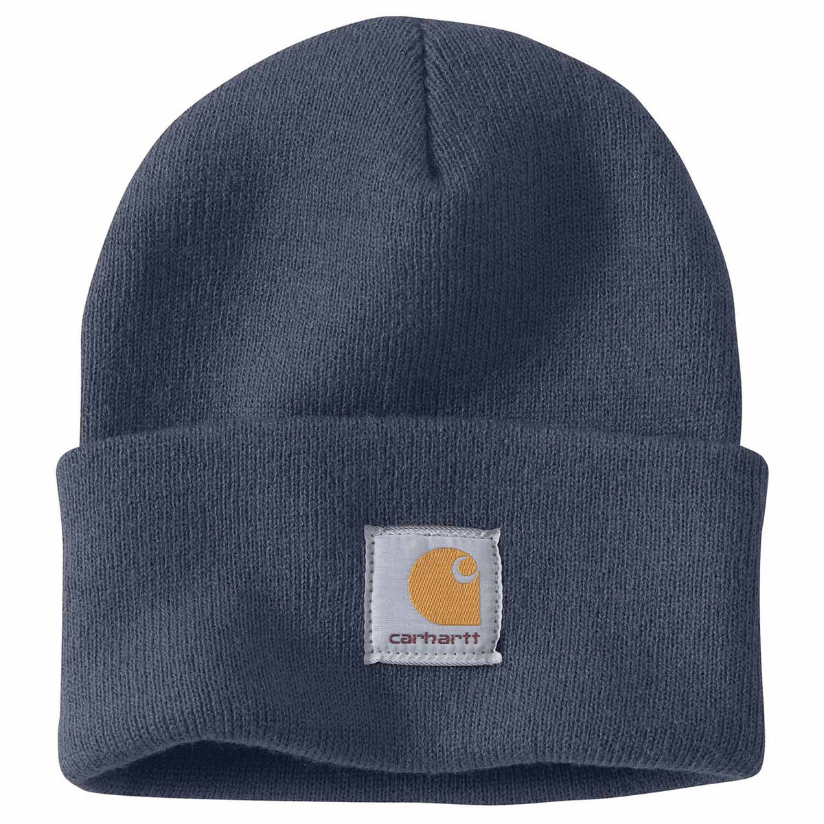 Carhartt Knit Cuffed Beanie Image in Superstorm