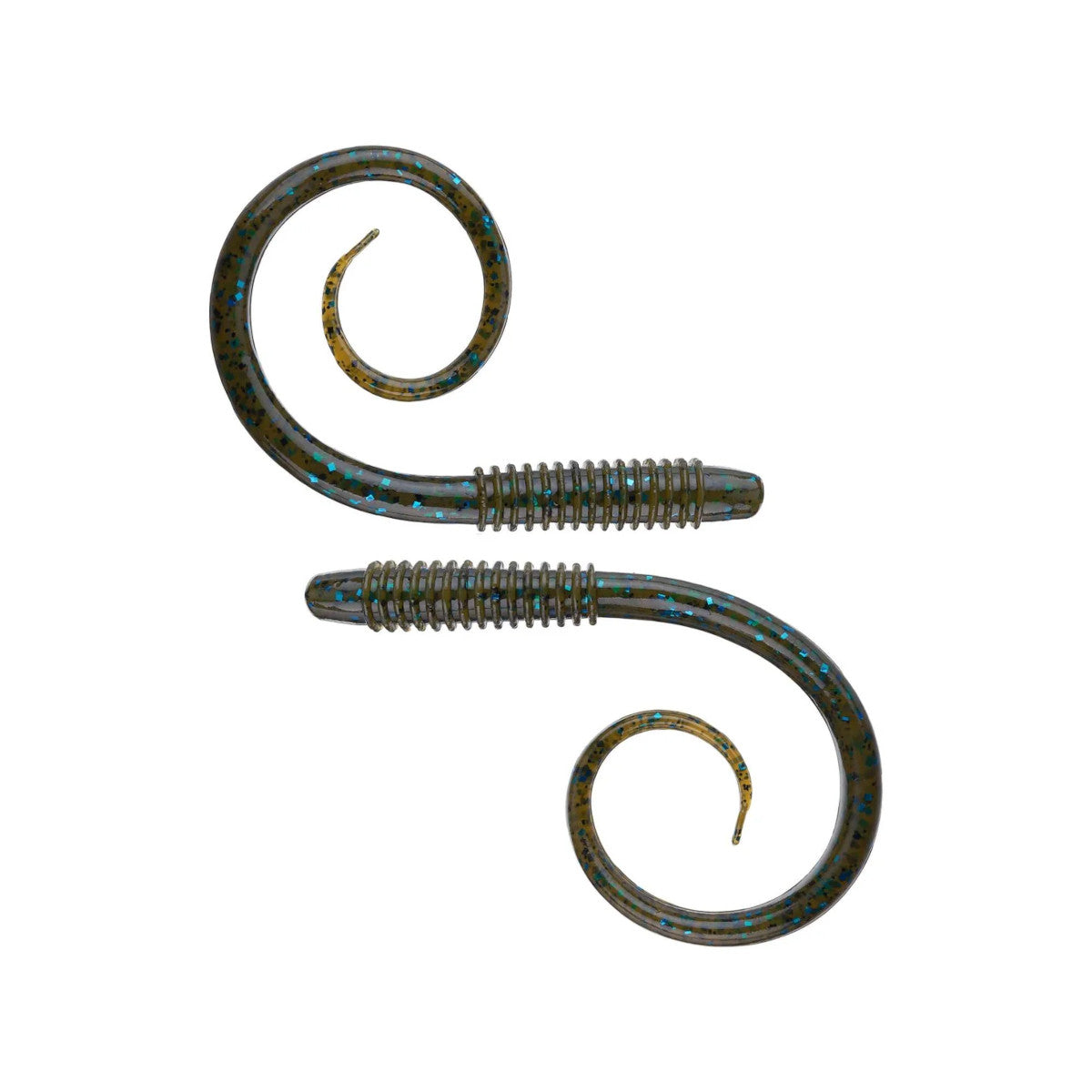 Image of the Chompers Possum Tail in Green Pumpkin-Blue Flake