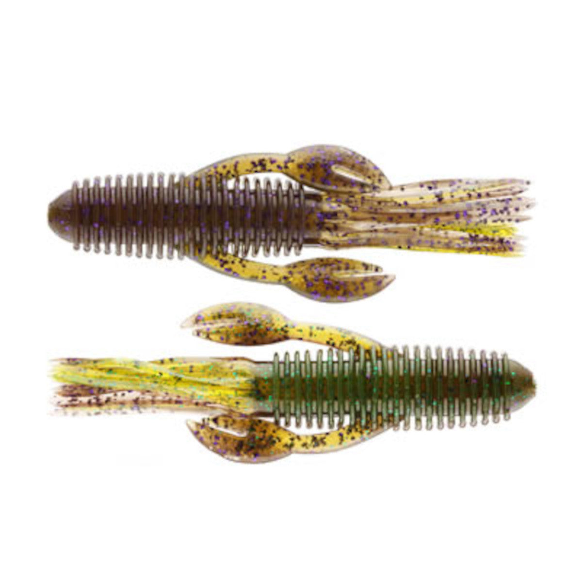 Image of the Chompers 4" Craw Tube in Sprayed Grass