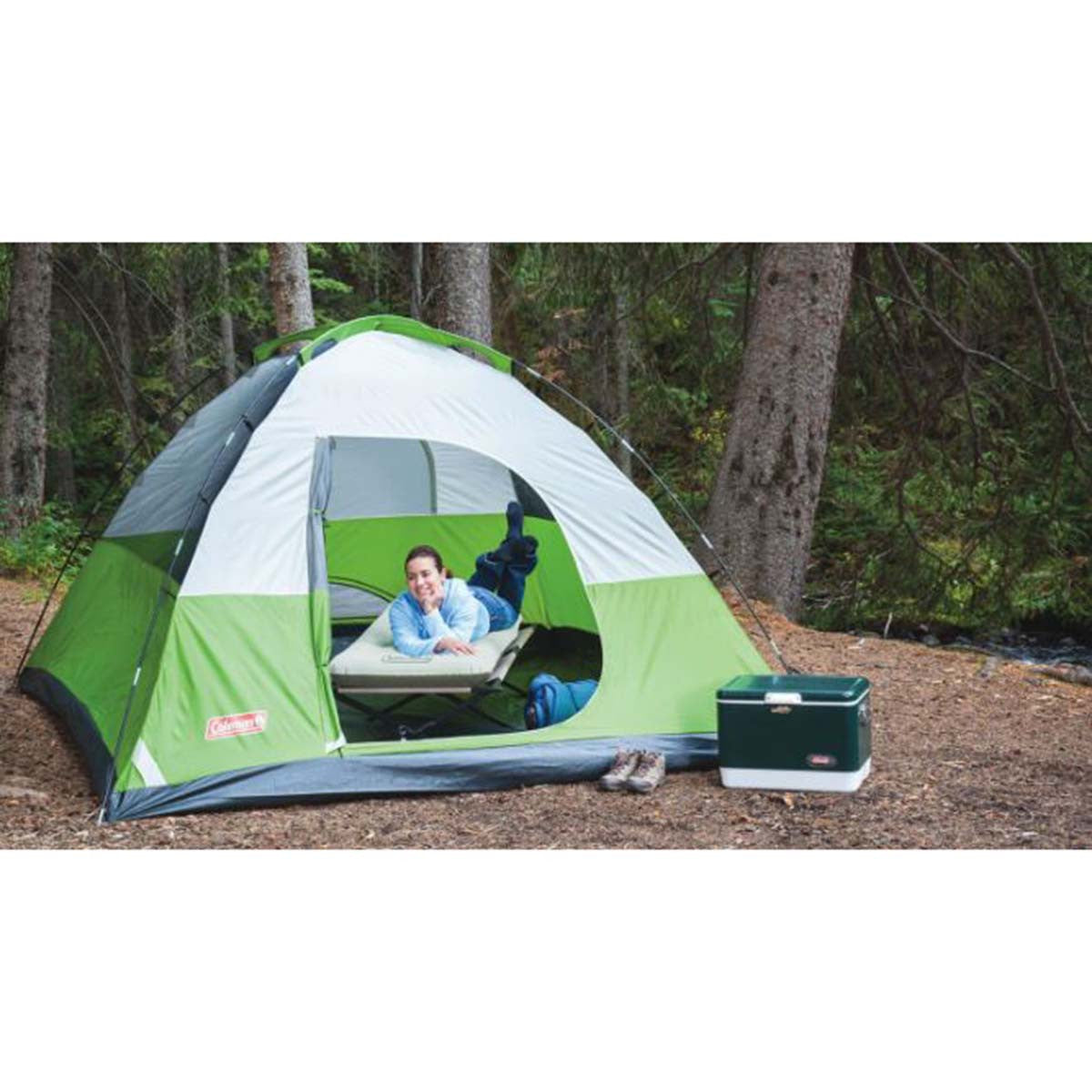 Coleman Easystay Single High Airbed - Slim Twin outdoor image