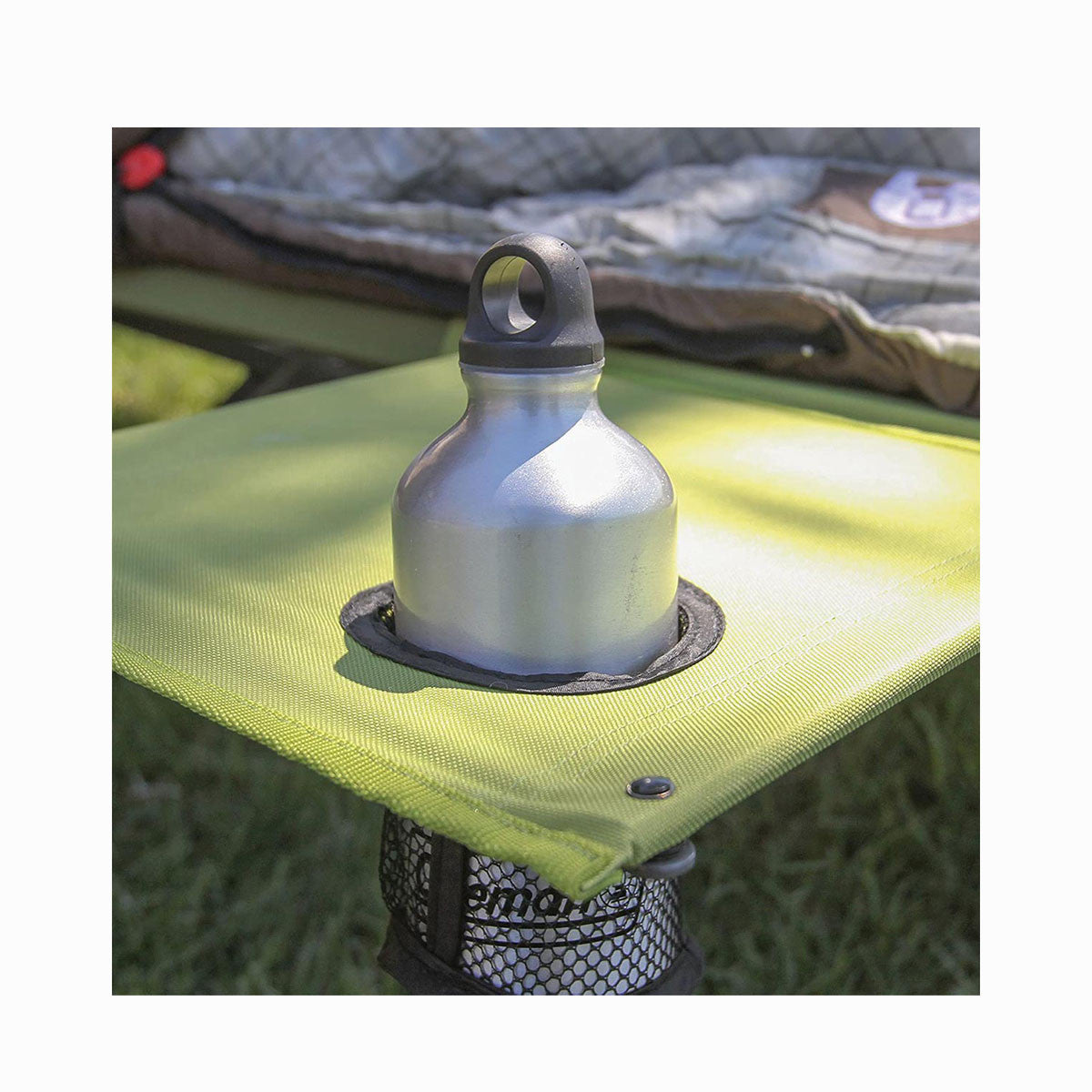 Coleman Trailhead Easy Step Cot Cup Holder Image
