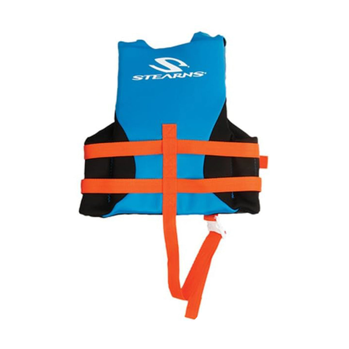 Stearns Youth Hydroprene Blue Life Jacket Back Image