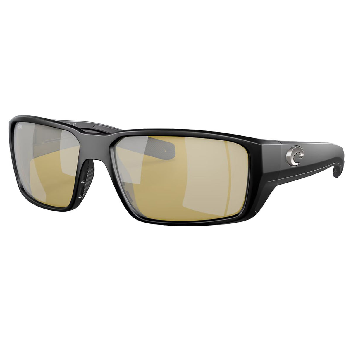 Costa Del Mar Fantail Pro Sunglasses - Matte Black Copper Silver Mirror 580G