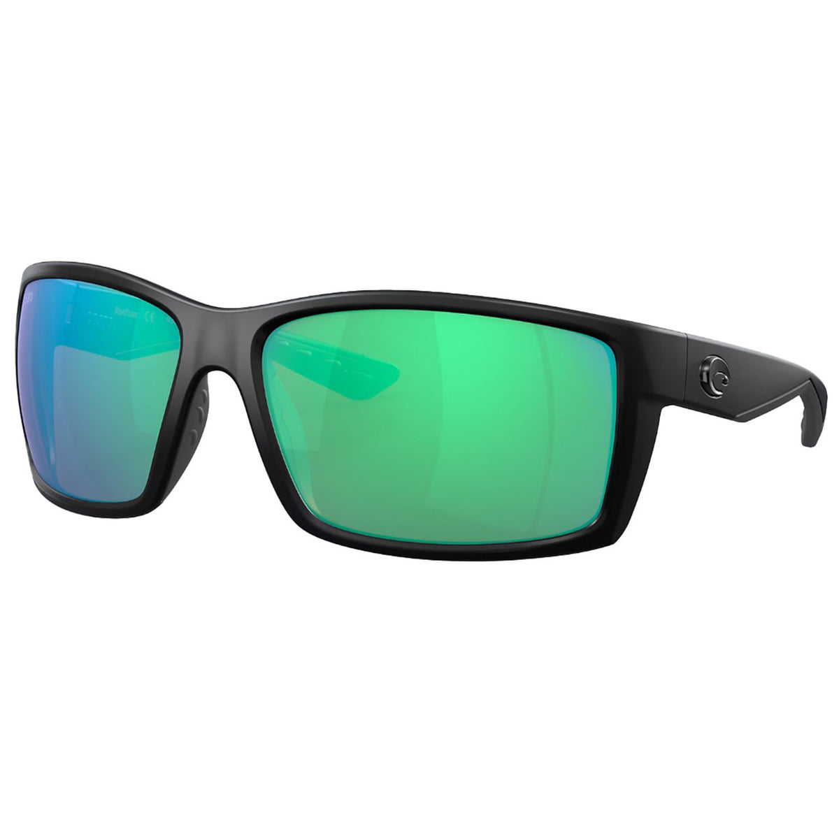 Costa Del Mar Reefton Polarized Sunglasses - Blackout Green Mirror 580G