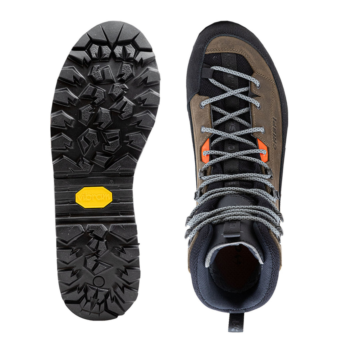 Crispi Altitude Gore-Tex Non-Insulated Hunting Boots Top/Bottom Image in Brown