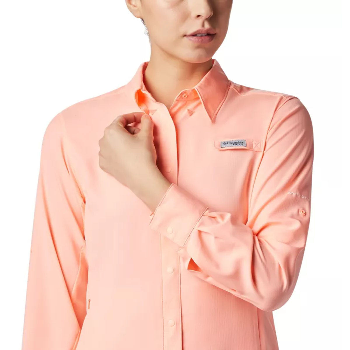 Women's Tamiami II Long Sleeve Shirt - Tiki Pink
