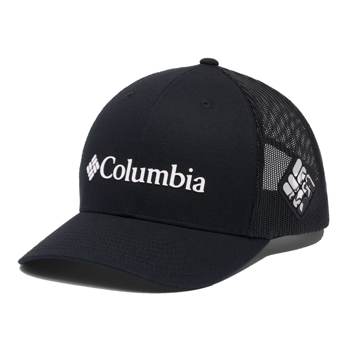 Columbia Mesh Snapback Hat Image in Black