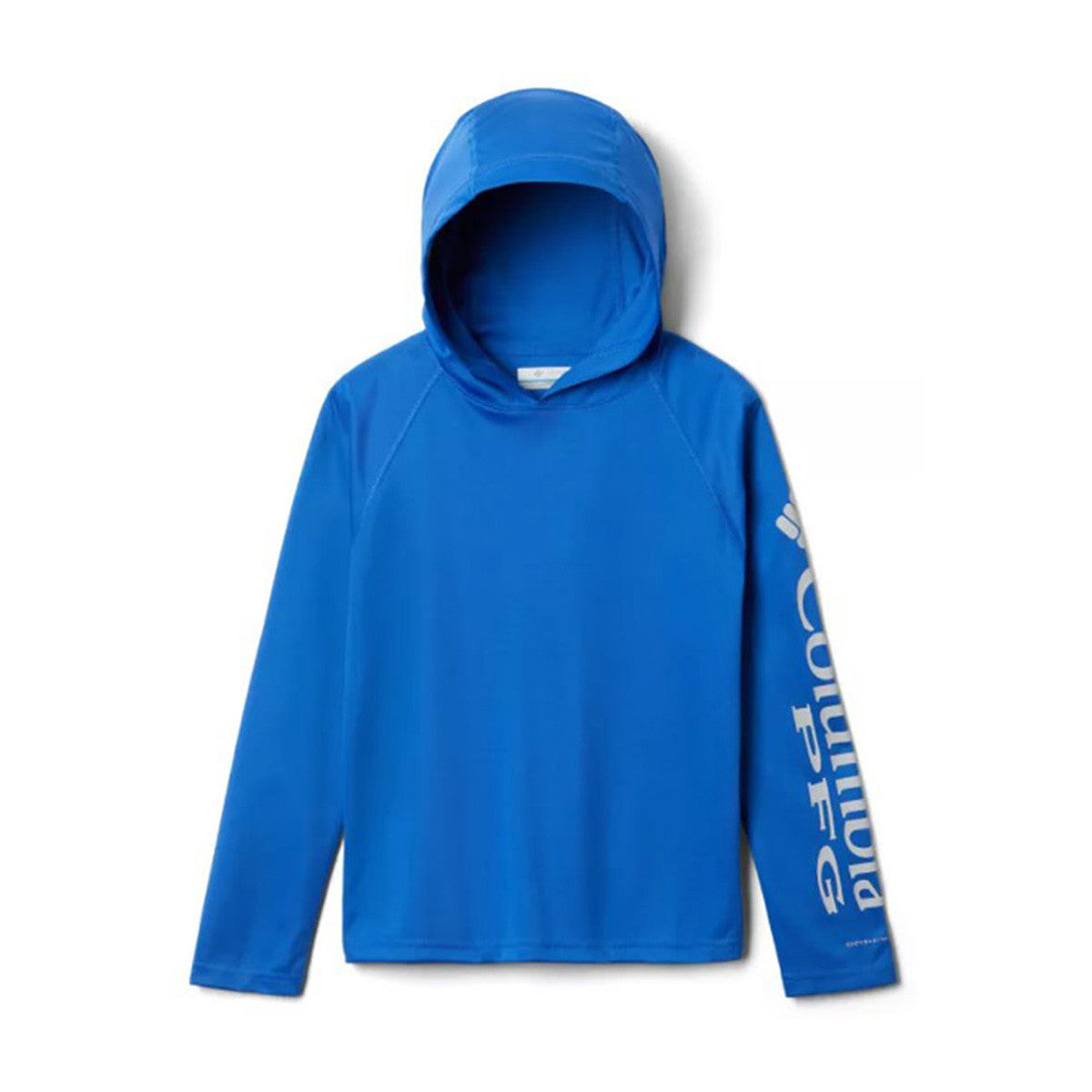 Columbia Kids' PFG Terminal Tackle Hoodie Image in Vivid Blue