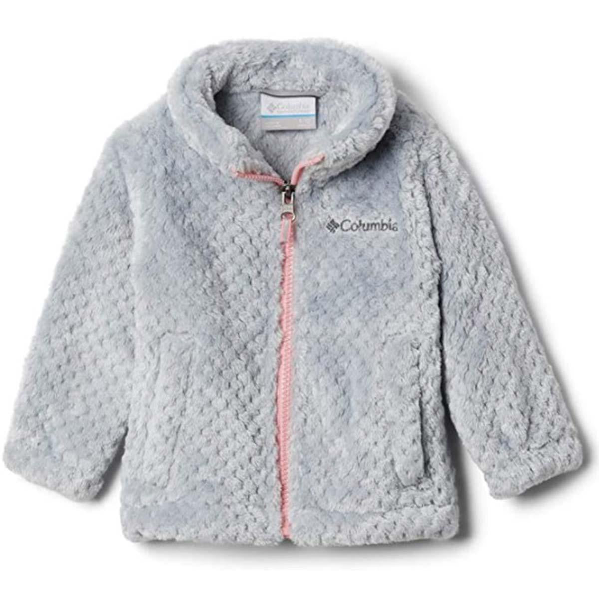 Columbia Girls Fire Side Sherpa Jacket image in Columbia Grey