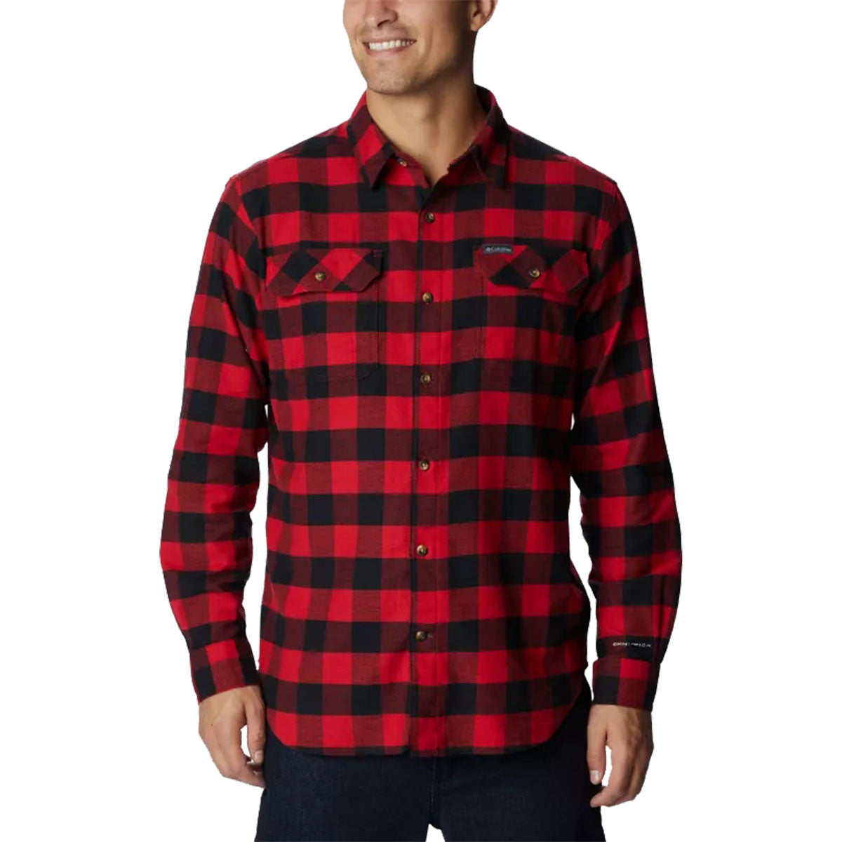 Columbia Flare Gun Stretch Flannel - Mountain Red Twill