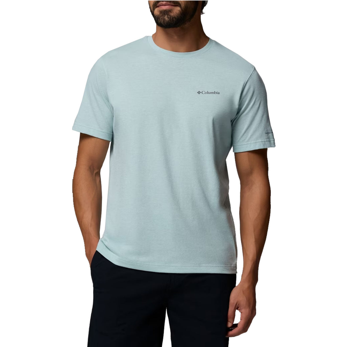 Image of the Columbia Thistletown Hills Short-Sleeve Shirt in Crushed Blue