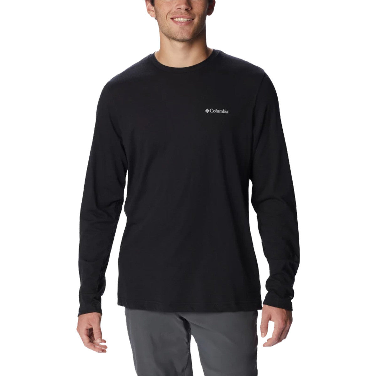 Columbia Thistletown Hills Long Sleeve Crew Shirt image in Black
