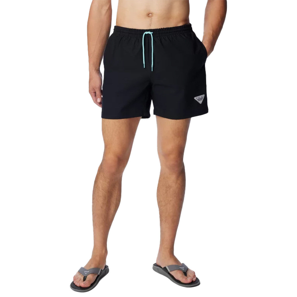 Columbia PFG Rambler Water Short in Black