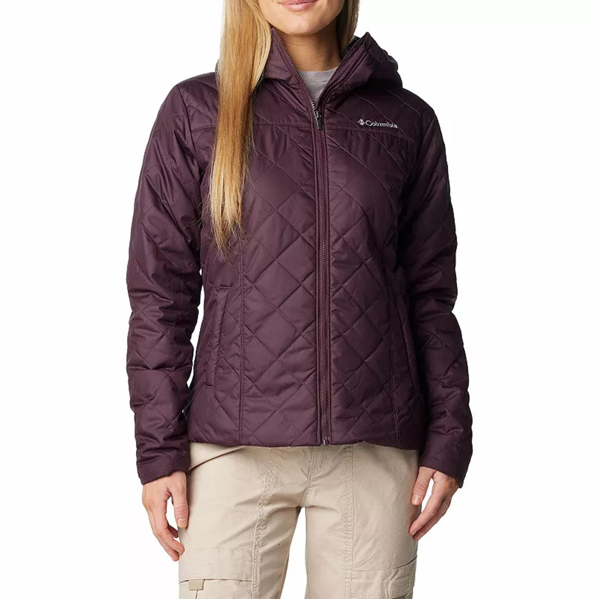 Image of the Columbia Women's Copper Crest II Hooded Jacket in Moonvista