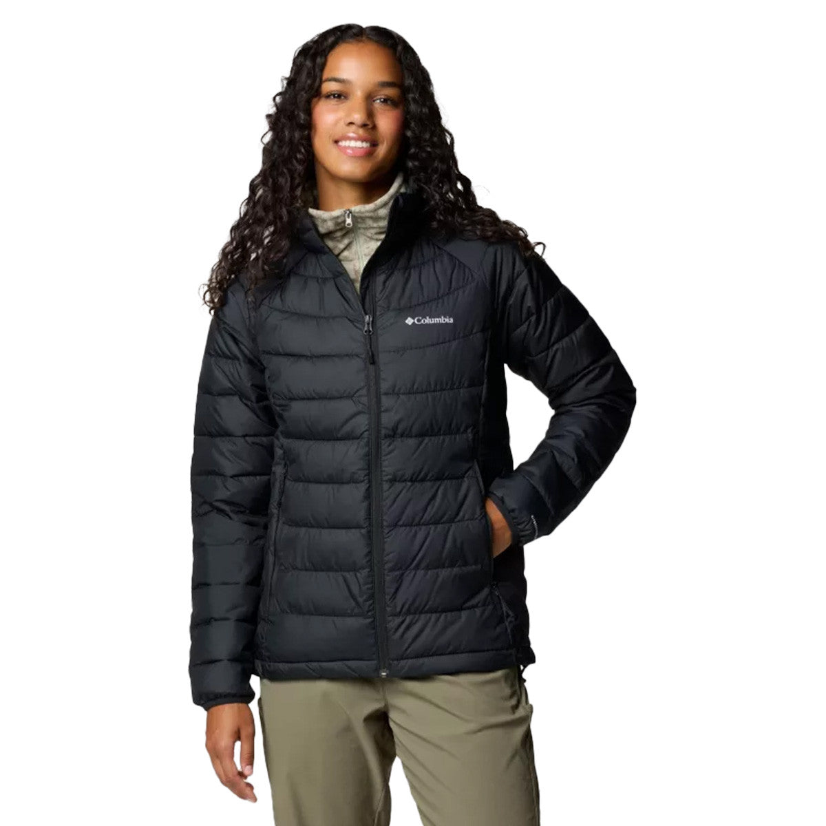 Columbia Powder Lite II Full Zip Jacket - Black