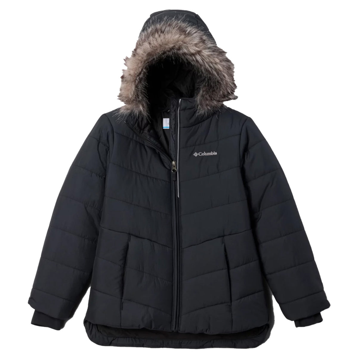 Columbia Girls Katelyn Crest III Hooded Jacket image in Black