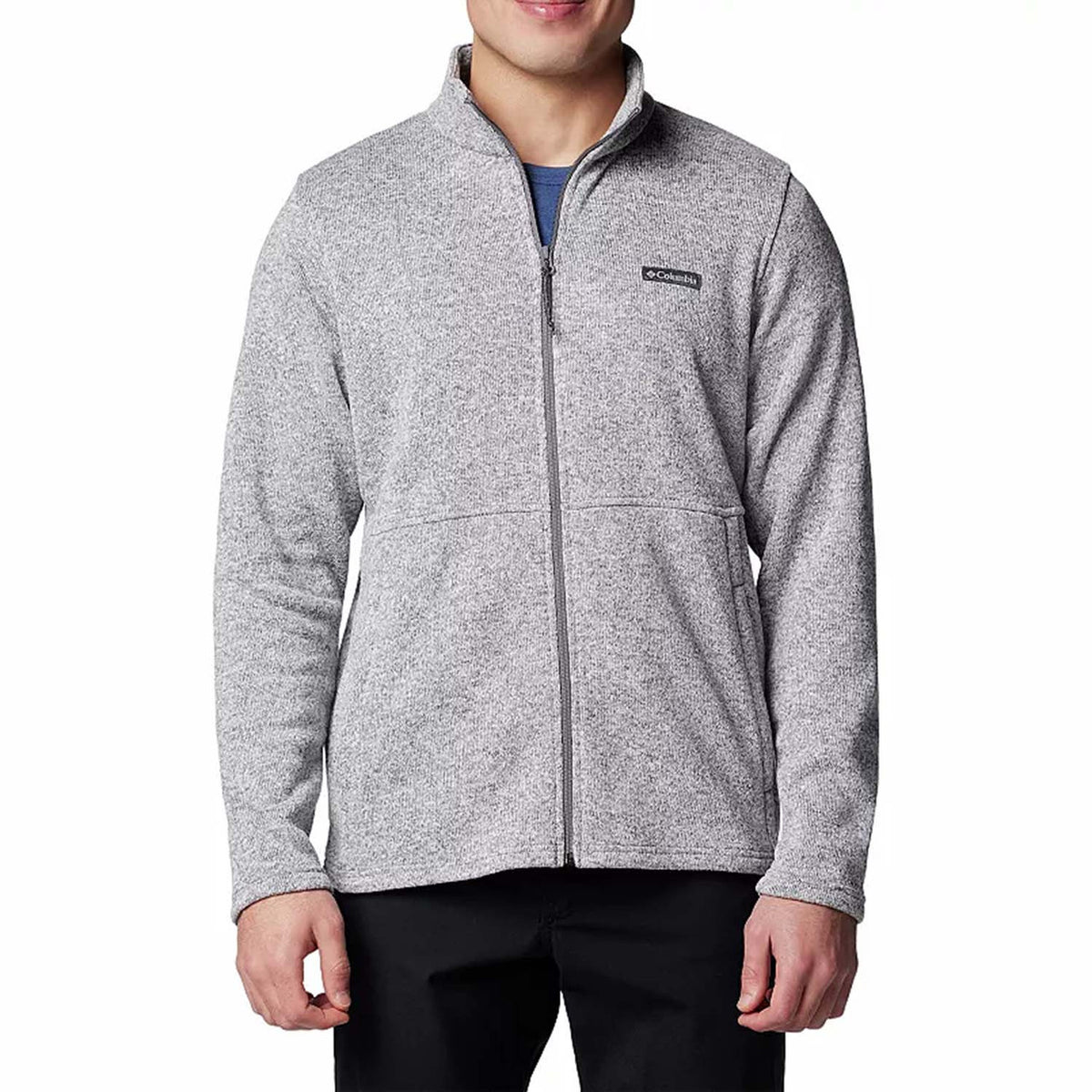 Columbia Alto Pass Full-Zip Fleece Image in City Grey Heather