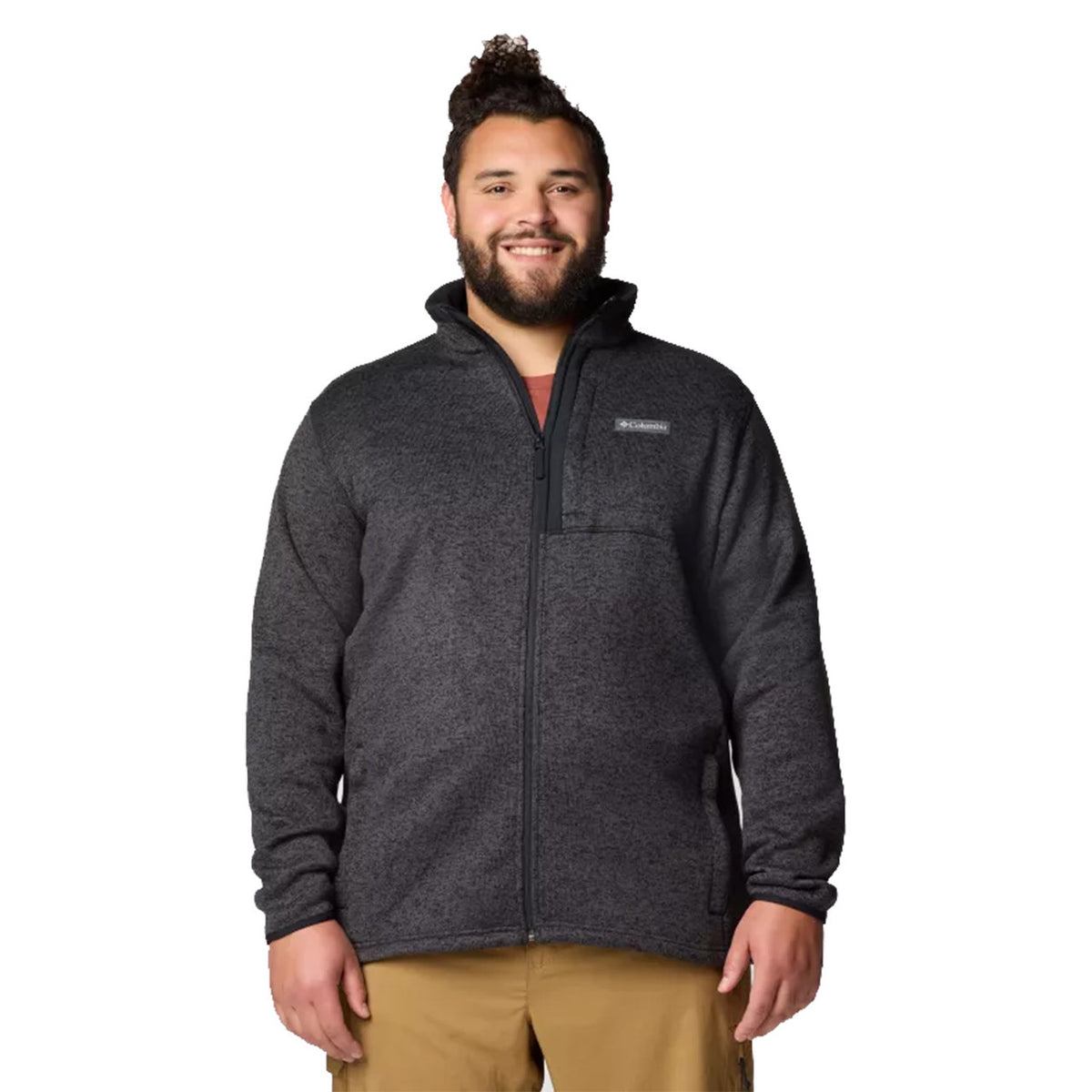 Columbia Sweater Weather Full Zip Jacket - Black Heather