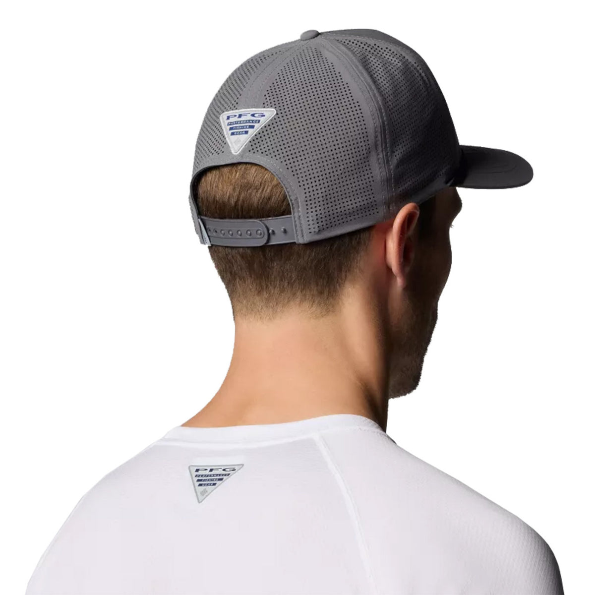 Columbia Tidal Pursuit 3D Stretch Snap Back Hat Back Model Image